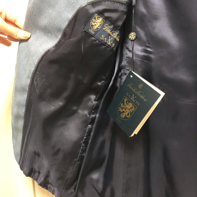 Brooks Brothers(ブルックスブラザース)の米国製　SAXXON WOOL×Brooks Brothers ウールジャケット メンズのジャケット/アウター(テーラードジャケット)の商品写真