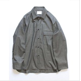 サンシー(SUNSEA)の【定価以下！】stein | OVERSIZED DOWN PAT SHIRT(シャツ)