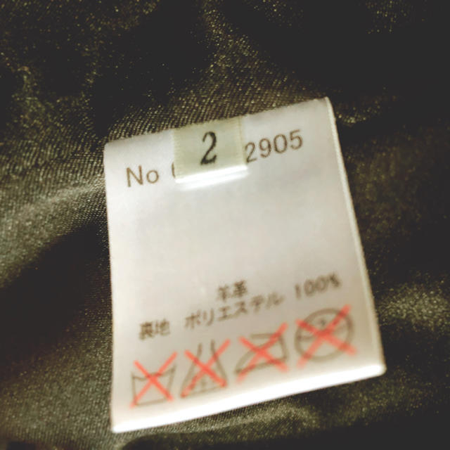 本革 ブラック 5号の通販 by ウサ子's shop｜ラクマ ラムレザー ライダースジャケット XS 小さいサイズ 最安値通販