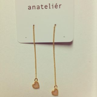 アナトリエ(anatelier)のハートモチーフ♡ピアス(ピアス)