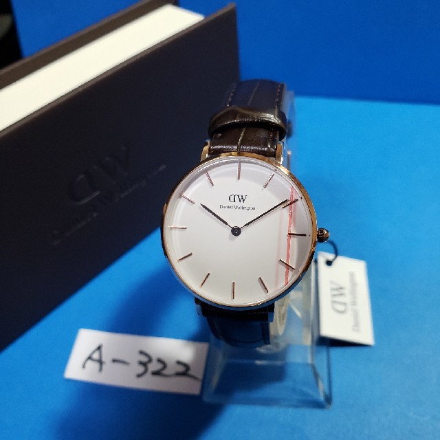 A-322新品32mm❤D.W.レディスYORK(白)♥激安価格♥送料無料ファッション小物