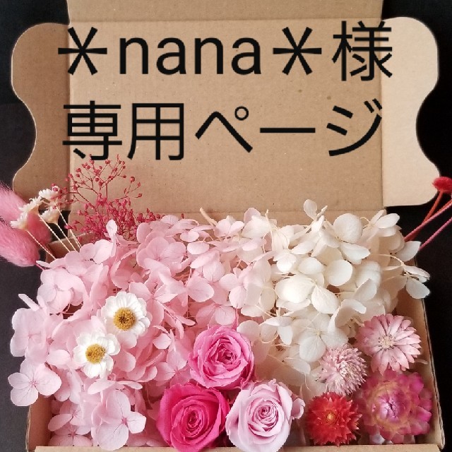 ＊nana＊様専用ページ ハンドメイドのフラワー/ガーデン(プリザーブドフラワー)の商品写真