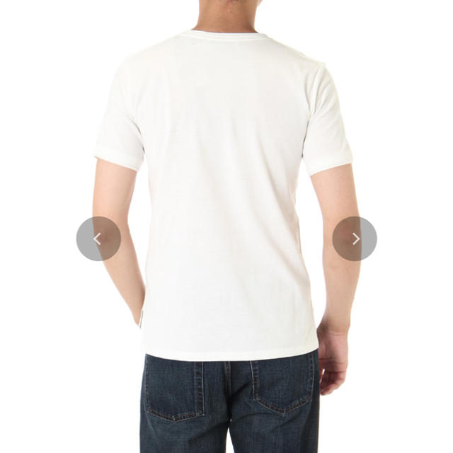 AZUL by moussy(アズールバイマウジー)の【なっち様専用】AZUL 汗染み防止天竺Vネック半袖T メンズのトップス(Tシャツ/カットソー(半袖/袖なし))の商品写真