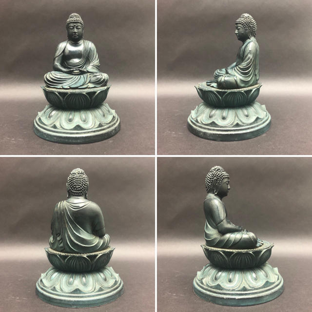 お釈迦様 座大仏像 如来像 仏様 神様 銅器 銅製 ブロンズ 置物 お釈迦様 座大仏像 如来像 仏様 神様 銅器 銅製 ブロンズ 置物