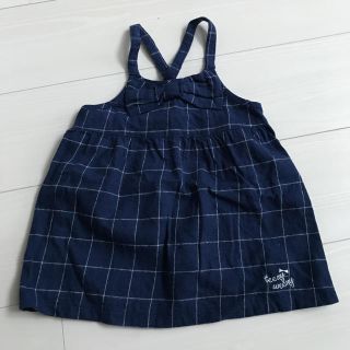 サンカンシオン(3can4on)の美品 サンカンシオン ワンピース 90(ワンピース)