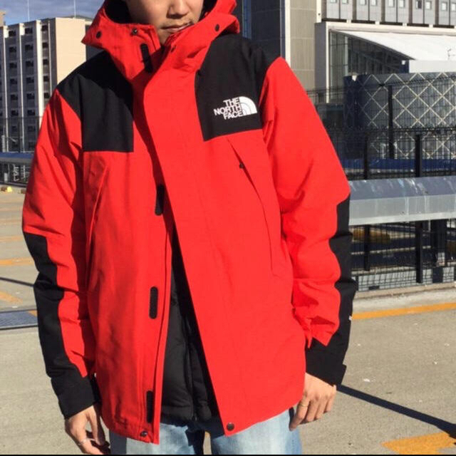 THE NORTH FACE マウンテンジャケット ファイアリーレッド Mサイズ ...