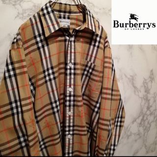 バーバリー(BURBERRY)の最終値下げ！90s Burberry novecheckshirtチェックシャツ(シャツ)