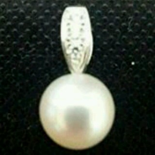 アコヤ貝 真珠ネックレス トップ K18(ネックレス)