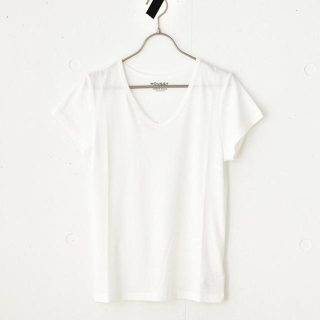 moussy(マウジー)のmoussy V/N BASIC TEE レディースのトップス(Tシャツ(半袖/袖なし))の商品写真