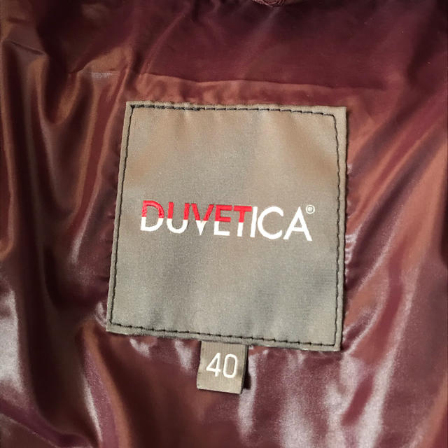 DUVETICA(デュベティカ)の☆虎子様専用☆デュベティカ・ボルドー４０ レディースのジャケット/アウター(ダウンコート)の商品写真