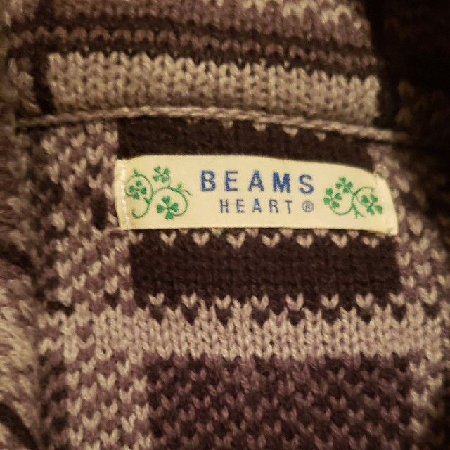 BEAMS(ビームス)のBEAMS　HEART ニットコート レディースのジャケット/アウター(チェスターコート)の商品写真