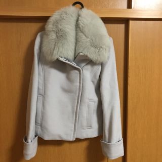 セシルマクビー(CECIL McBEE)のCECIL McBEEのライダーズジャケットコート・新品(毛皮/ファーコート)