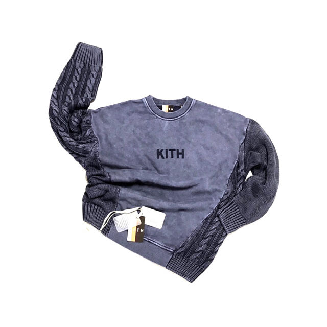 Kith 超希少 vintage 犬柄スウェット ブラック