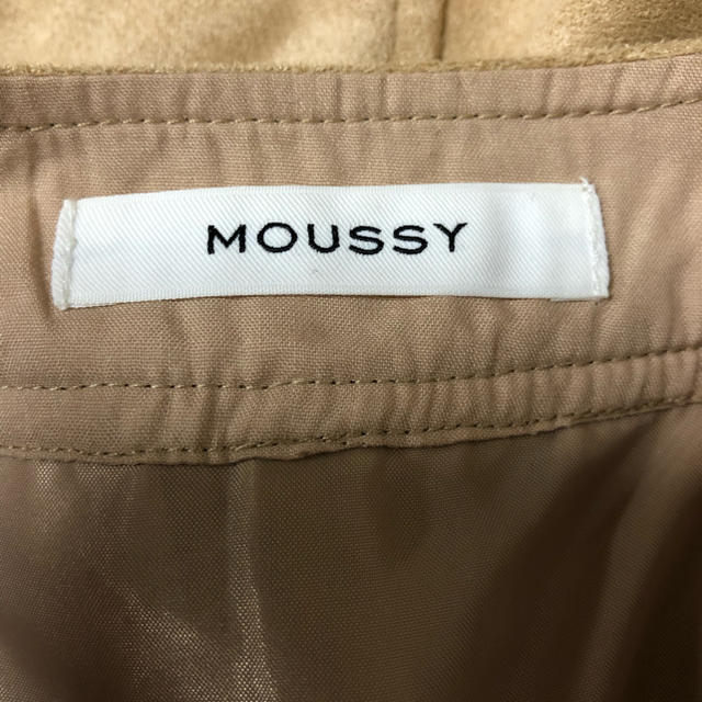 moussy(マウジー)のmoussyスエード台形ミニスカート レディースのスカート(ミニスカート)の商品写真