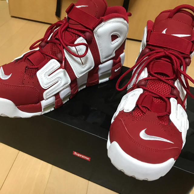 SUPREME NIKE AIR MORE UPTEMPO 26cm