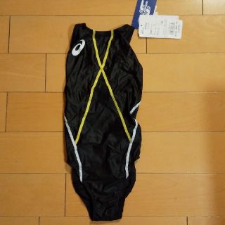 アシックス(asics)の競泳水着 ジュニア 140(マリン/スイミング)