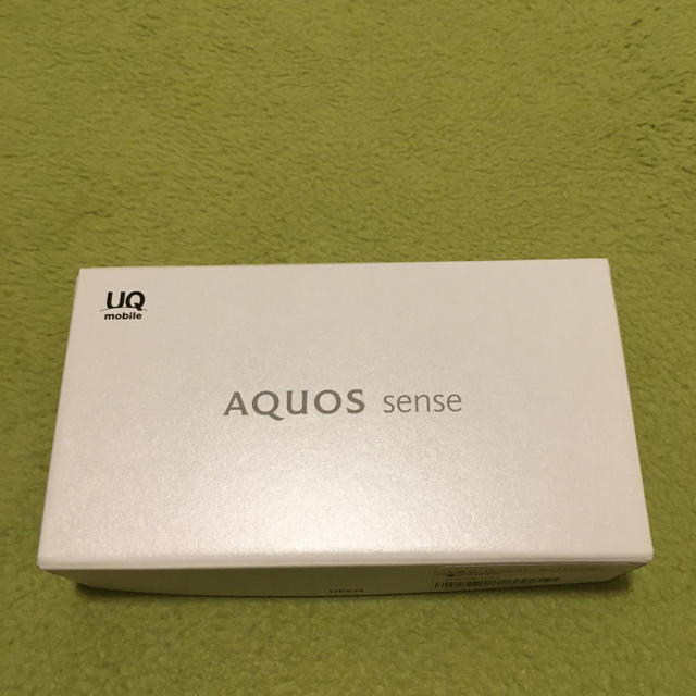 AQUOS sense SHV40 Velvet Blackスマートフォン/携帯電話