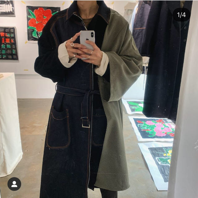 khoki fall coat コート