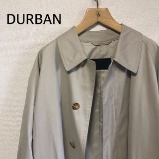 ダーバン(D’URBAN)の【美品】DURBAN ダーバン トレンチコート ステンカラーコート ベージュ(ステンカラーコート)