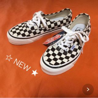 ヴァンズ(VANS)の☆new☆VANS オーセンティック チェッカーボード(スニーカー)