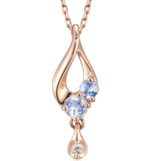 スタージュエリー(STAR JEWELRY)のK10 ネックレス FLOWER DEW NECKLACE（定価27000円）(ネックレス)