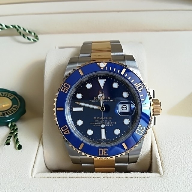 ROLEX(ロレックス)のロレックス　青サブ　美品 メンズの時計(腕時計(アナログ))の商品写真