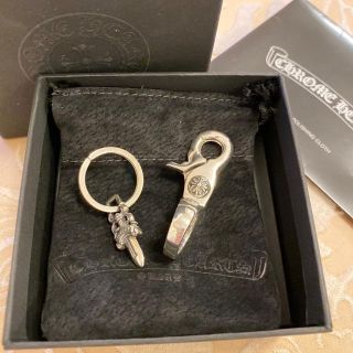 クロムハーツ(Chrome Hearts)のクロムハーツ クイッククリップ ダガーキーリング(キーホルダー)