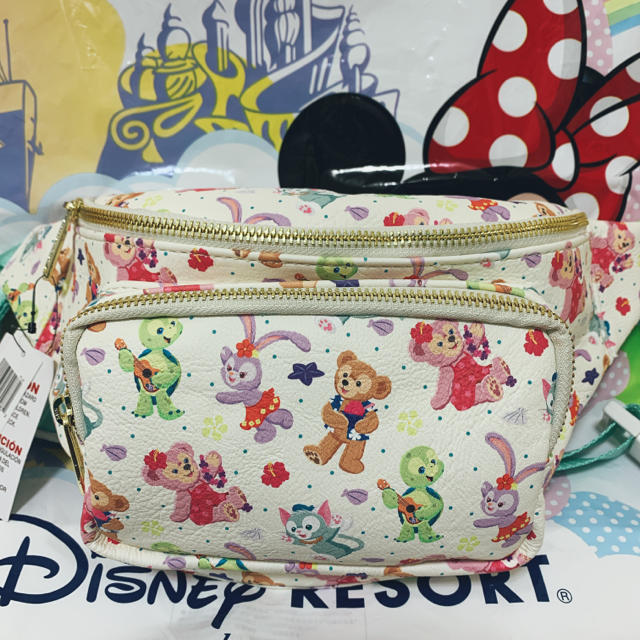 Disney(ディズニー)のアウラニ ダッフィー ウエストポーチ レディースのバッグ(ボディバッグ/ウエストポーチ)の商品写真