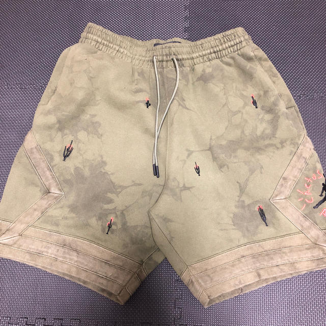 L Size Travis Scott TSWOSH SUEDE SHORT