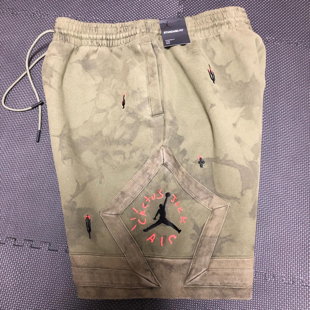 L Size Travis Scott TSWOSH SUEDE SHORT