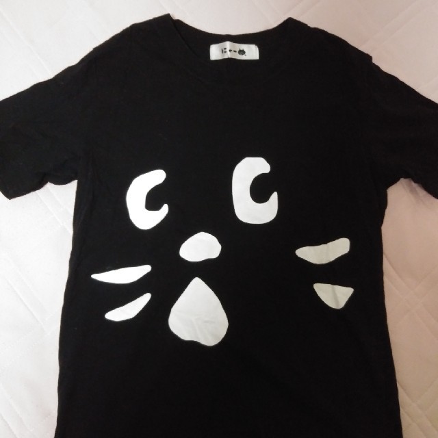 Ne-net(ネネット)のにゃーTシャツ　フェイス レディースのトップス(Tシャツ(半袖/袖なし))の商品写真