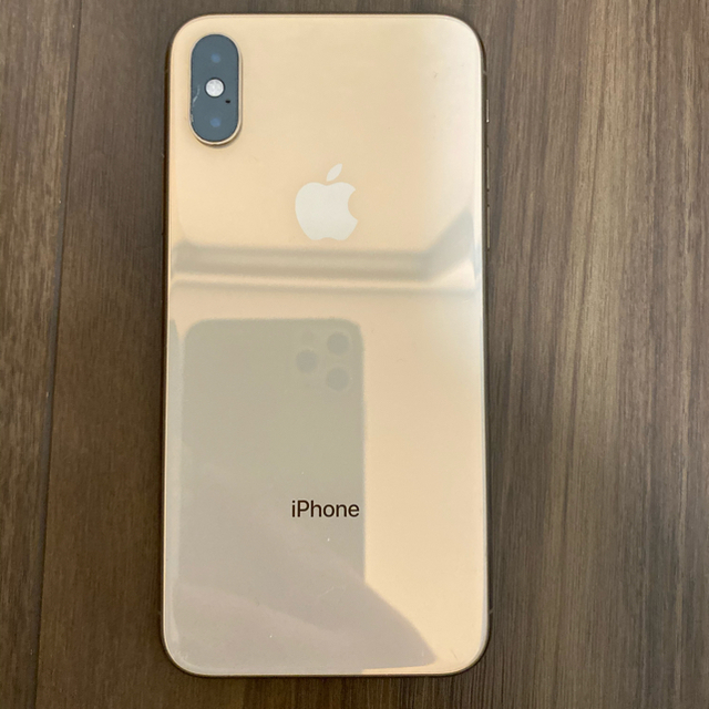 【使い勝手の良い】 Apple - iPhoneXs 256GB 色:ゴールド　SIMフリー スマートフォン本体