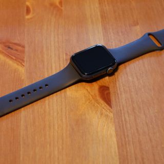 アップルウォッチ(Apple Watch)のApple Watch series 4 44mm スペースグレー(腕時計(デジタル))