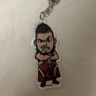 新日本プロレス 鷹木信悟 キーホルダー(格闘技/プロレス)