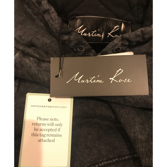 Balenciaga(バレンシアガ)の【タグ有り美品】martine rose パーカー  Mサイズ メンズのトップス(パーカー)の商品写真