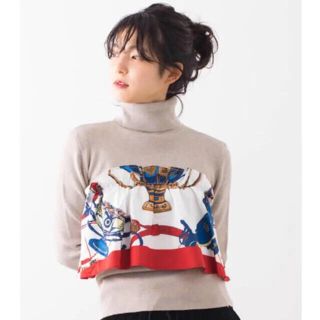 アメリヴィンテージ(Ameri VINTAGE)の専用！ameri vintage　RITA SCARF DOCKING KNIT(ニット/セーター)