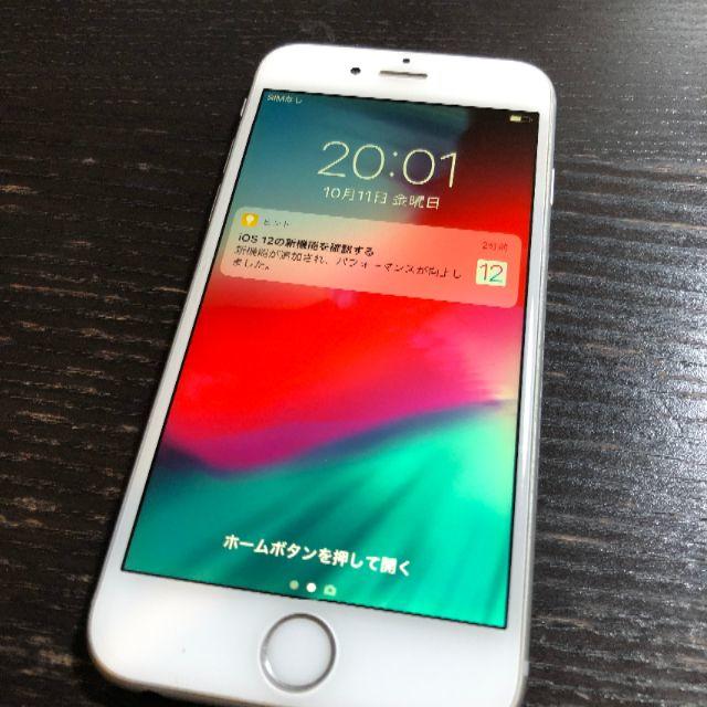 docomo iPhone6 128GB シルバー MG4C2J/A