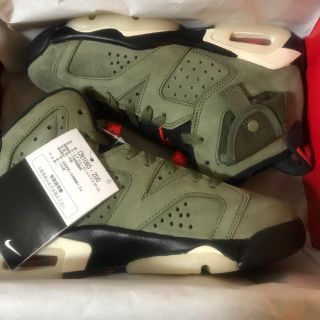 ナイキ(NIKE)の希少22.5㎝ NIKE AIR JORDAN 6 TRAVIS SCOTT(スニーカー)