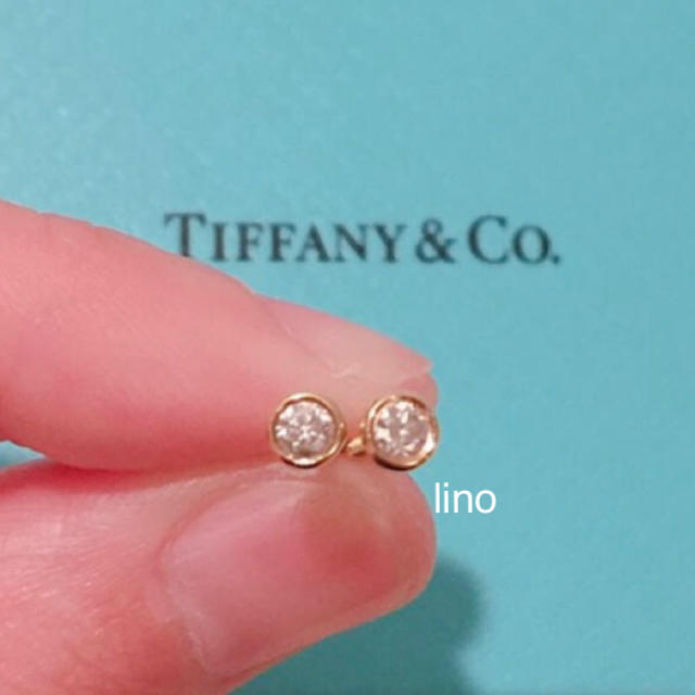 Tiffany & Co. - 美品 ティファニー Tiffany バイザヤード ダイヤモンド ピアス ゴールドの通販 by lino｜ティファニーならラクマ