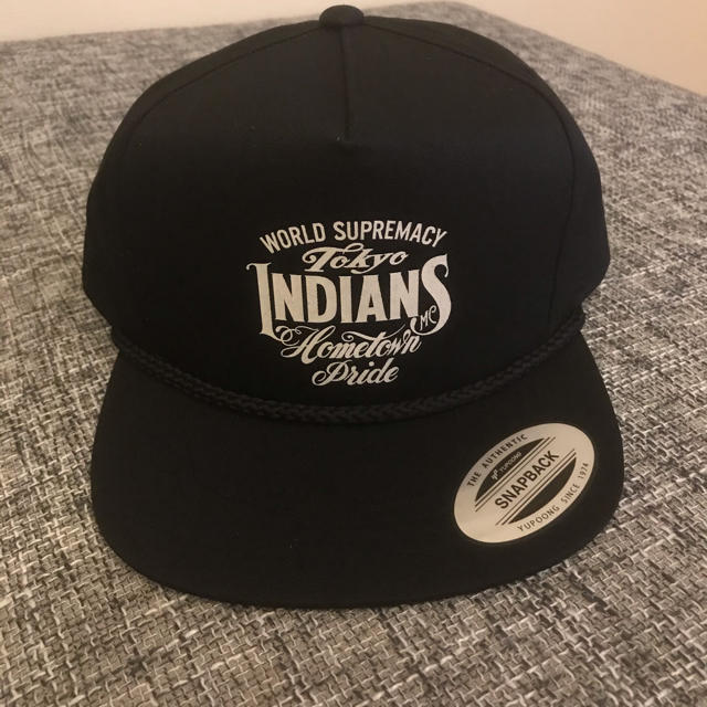 激安/新作 TOKYO INDIANS CAP キャップ 東京インディアンズ 黒 新品未 