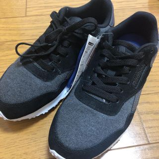 リーボック(Reebok)のReebok(ブラック/グレー)【Lady’s/ 22.5新品】(スニーカー)