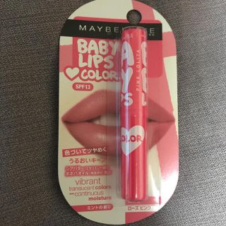 メイベリン(MAYBELLINE)の新品✴︎メイベリンリップクリームカラー  ローズピンク(リップケア/リップクリーム)