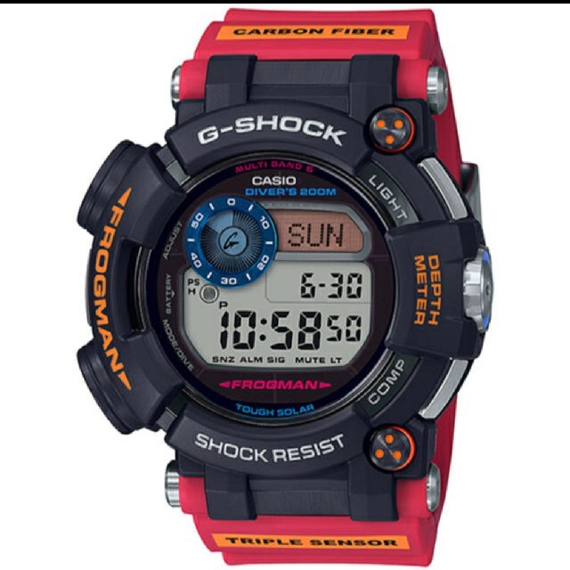 メンズ新品 G-SHOCK GWF-D1000ARR-1JR フロッグマン