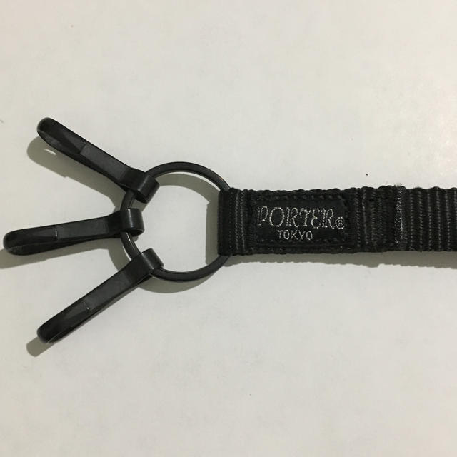 PORTER(ポーター)のPorter ポーター キーホルダー 黒 18センチ メンズのファッション小物(キーホルダー)の商品写真