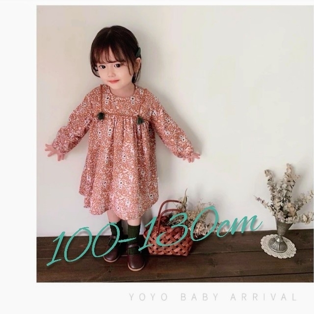 ZARA KIDS(ザラキッズ)の⋈秋新作 ワンピ・韓国子供服 キッズ/ベビー/マタニティのキッズ服女の子用(90cm~)(ワンピース)の商品写真