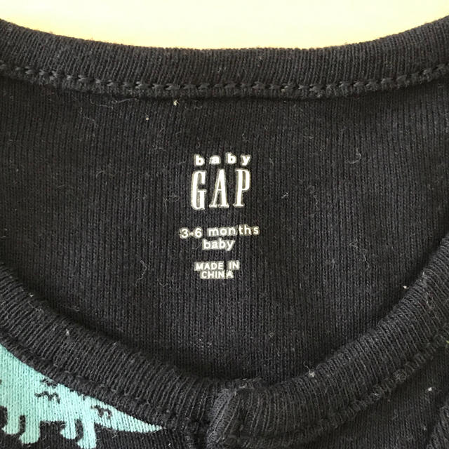 babyGAP(ベビーギャップ)の【着用１回だけ】GAP  ロンパース　サイズ50 キッズ/ベビー/マタニティのベビー服(~85cm)(ロンパース)の商品写真