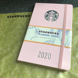 スターバックスコーヒー(Starbucks Coffee)のスタバ　Moleskin 2020年　手帳　スケジュール帳　モレスキン(カレンダー/スケジュール)