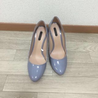 ザラ(ZARA)のZARA パンプス グレー(ハイヒール/パンプス)