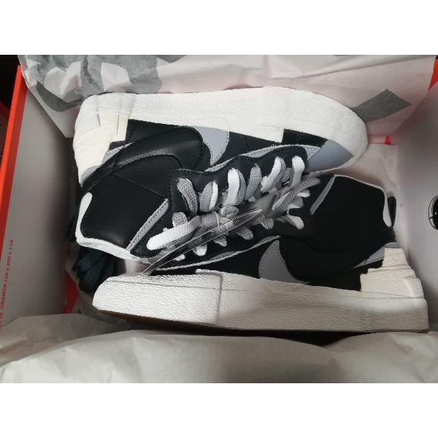 Sacai × Nike Blazer Mid  Black