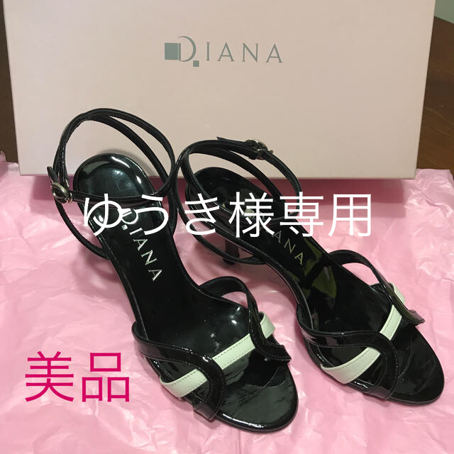 DIANA(ダイアナ)のDIANA(ダイアナ) エナメルサンダル レディースの靴/シューズ(サンダル)の商品写真